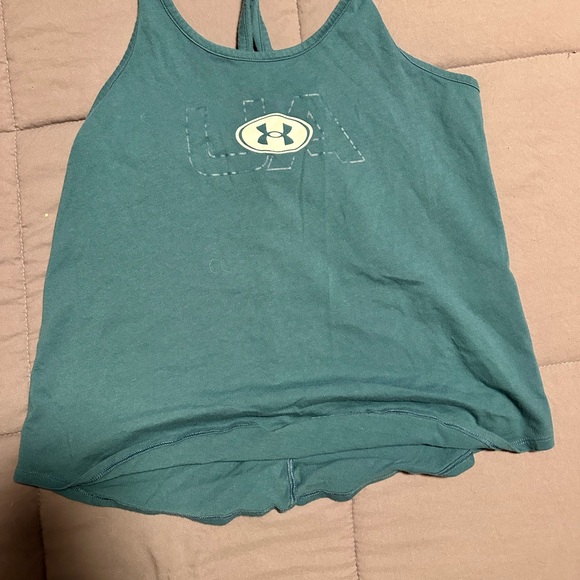Under Armour Tops - Under Armour Green Tank Top